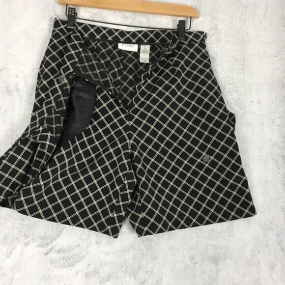 LizGolf Skort Sz 10 Cross Split Front Pockets in Shorts by Liz Claiborne - Picture 8 of 12